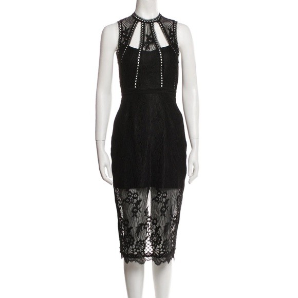 Alexis Lace Midi Dress - Picture 1 of 4